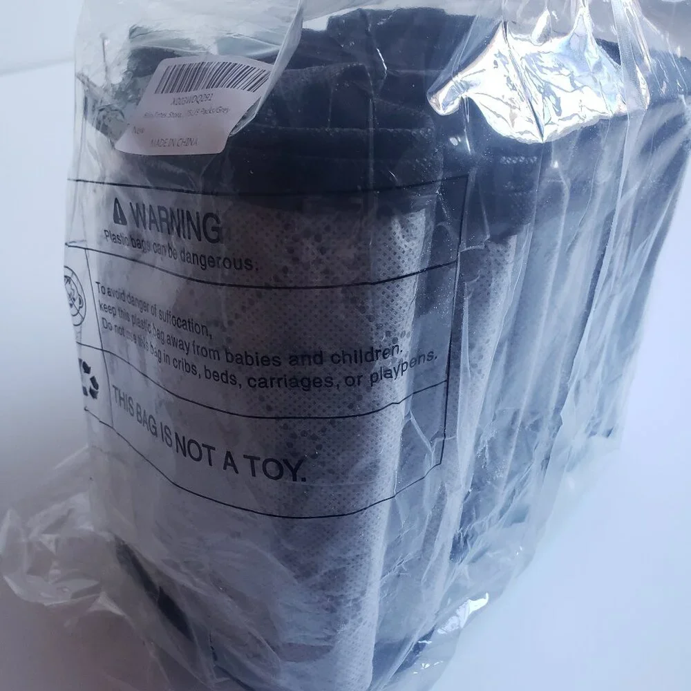 Under-Bed Storage Bags, Foldable Zipper Bags 3 Pack / Grey / NWT Bliss Totes - Picture 6 of 6